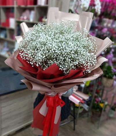 Букет цветов из: Гипсофила в Чапаевке